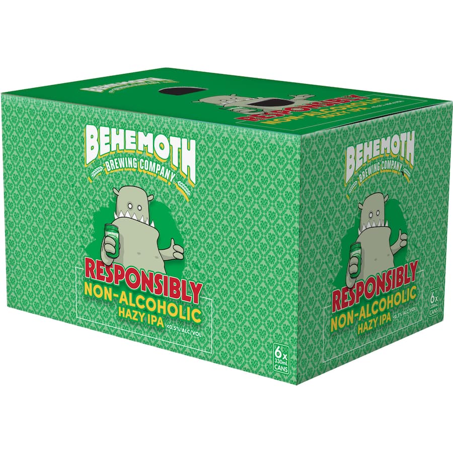 Behemoth Craft Beer Hazy Ipa Non Alcoholic