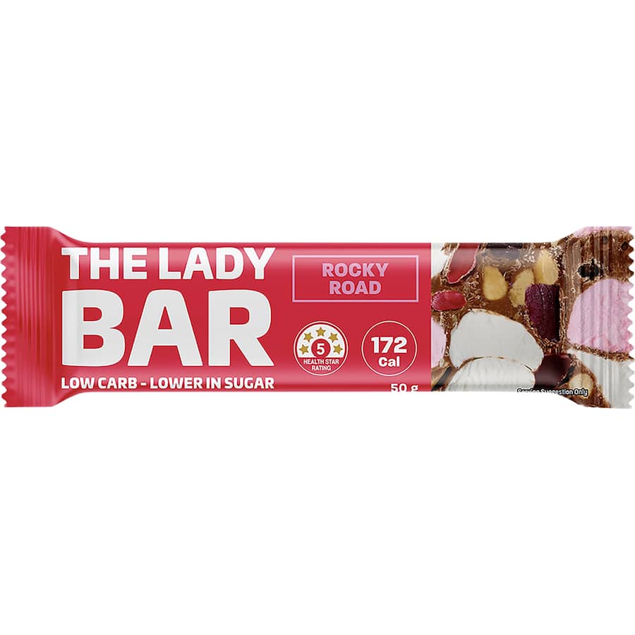 The Lady Bar Protein Bar Rocky Road
