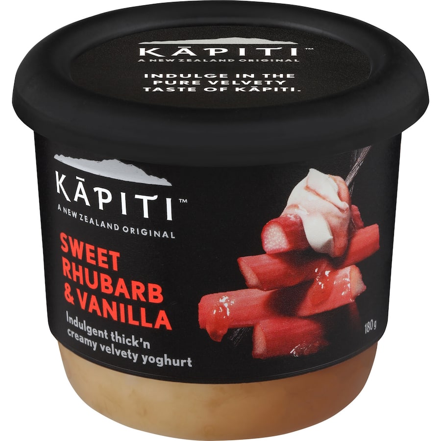 Kapiti Yoghurt Single Rhubarb