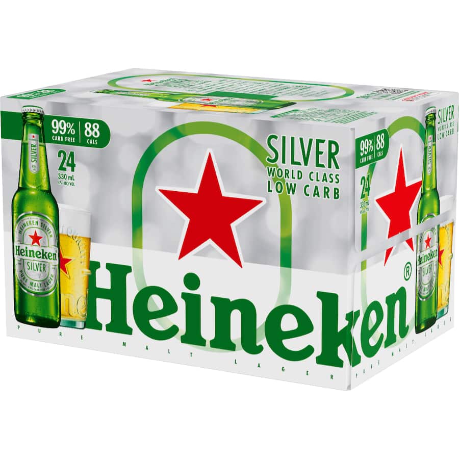 Heineken Silver Beer Low Carb Lager
