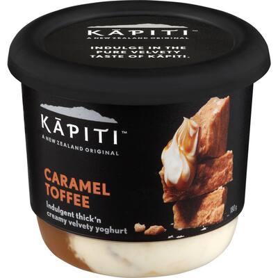 kapiti yoghurt single caramel