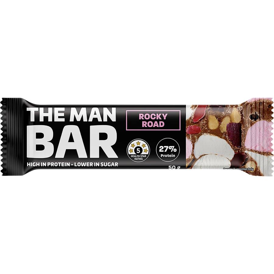 The Man Bar Protein Bar Rocky Road