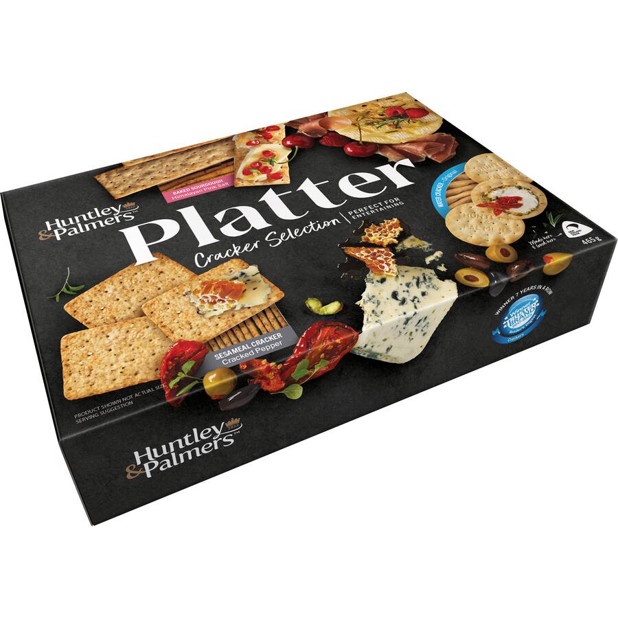 Huntley & Palmers Crackers Platter Selection