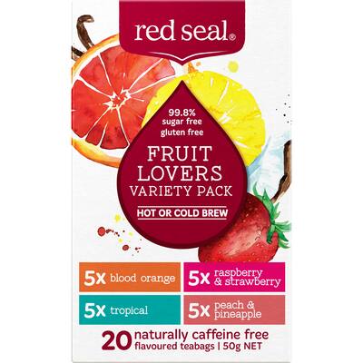 red seal fruit tea fruit lovers variety pack