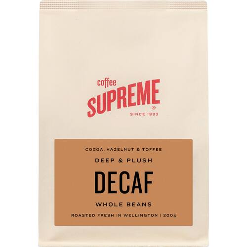 Coffee Supreme Whole Beans Coffee Decaf