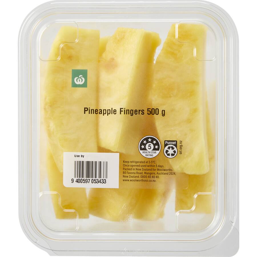 Woolworths Cut Pineapple Fingers