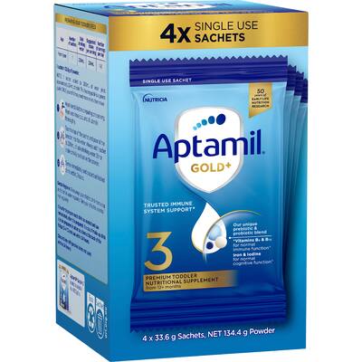 aptamil gold+3 toddler nutritional supplement from 12+ months