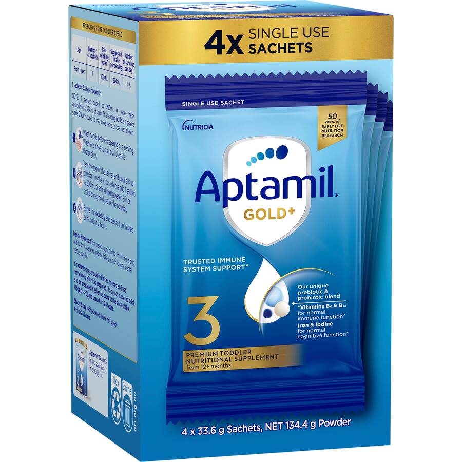 Aptamil Gold+3 Toddler Nutritional Supplement From 12+ Months