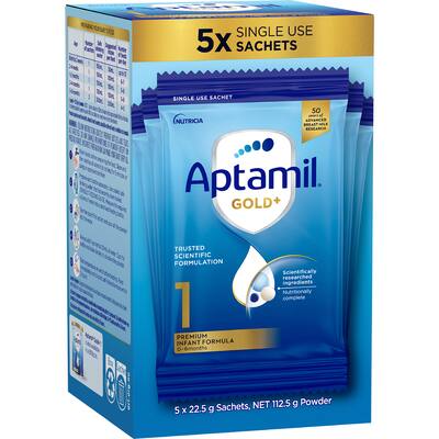 aptamil gold+1 baby infant formula from birth to 6 months
