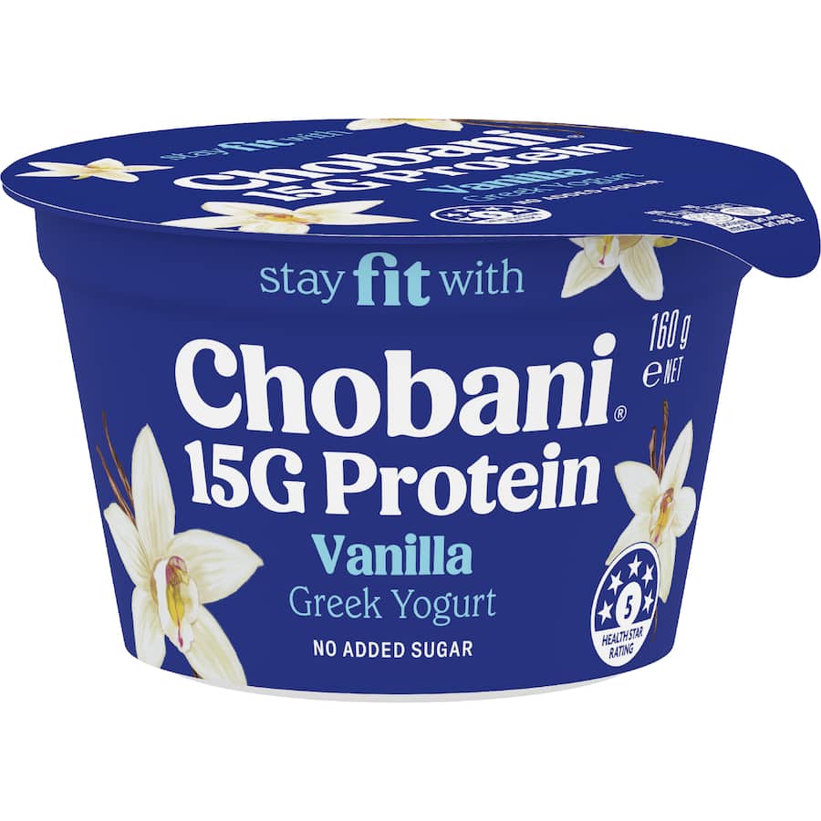 Chobani 15G High Protein Greek Yoghurt Vanilla