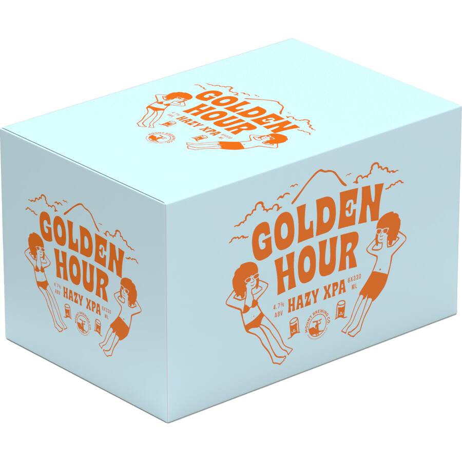 Mount Brewing Co. Craft Beer Hazy Xpa Golden Hour