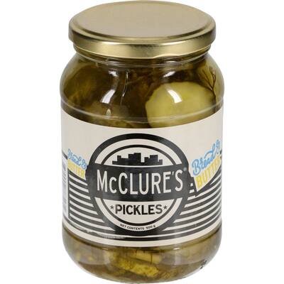 mcclures bread & butter pickles crinkles