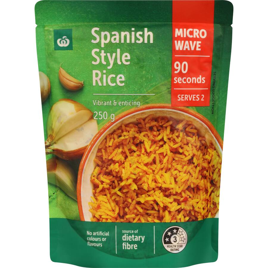 Woolworths Steamed Rice Spanish
