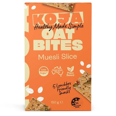 koja oat bites muesli slices