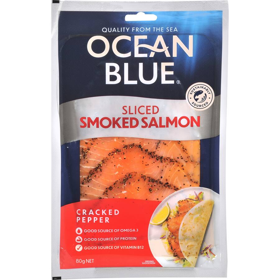 Ocean Blue Sliced Salmon Pepper