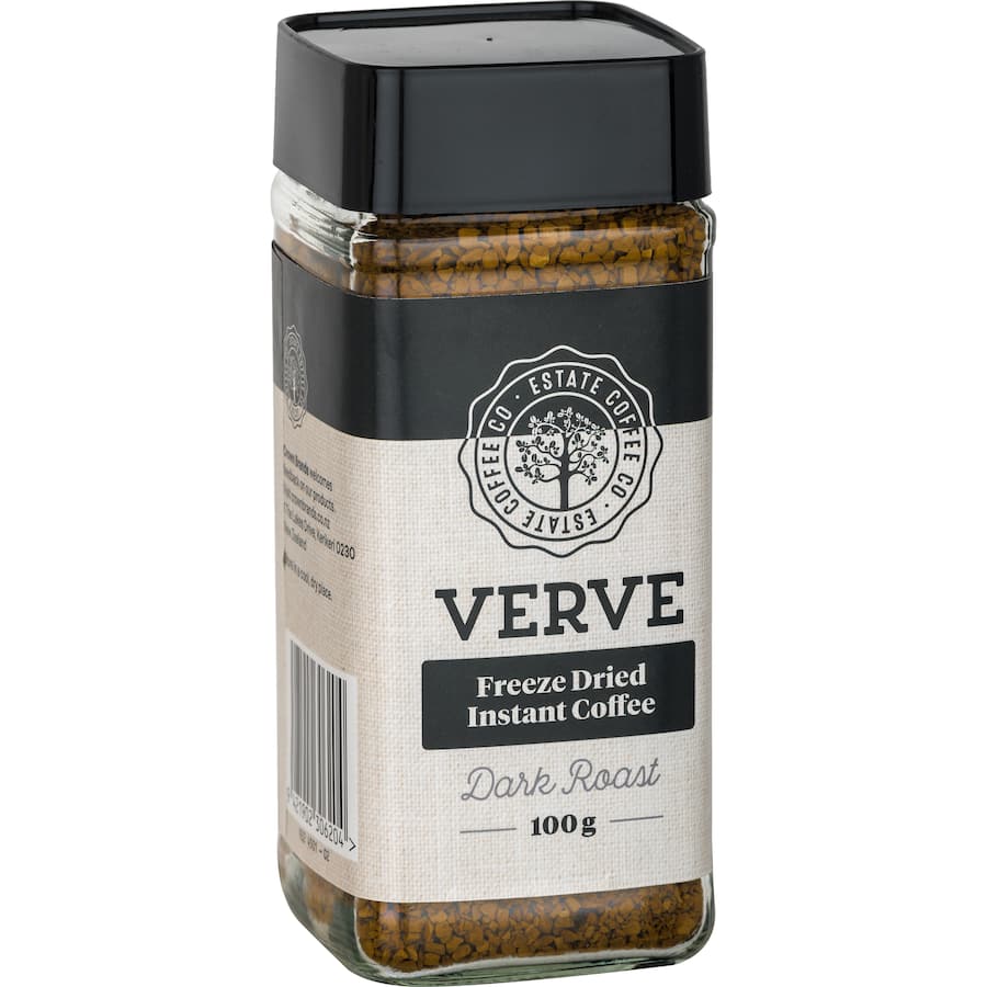 Estate Instant Coffee Verve Freeze Dried Dark Roast