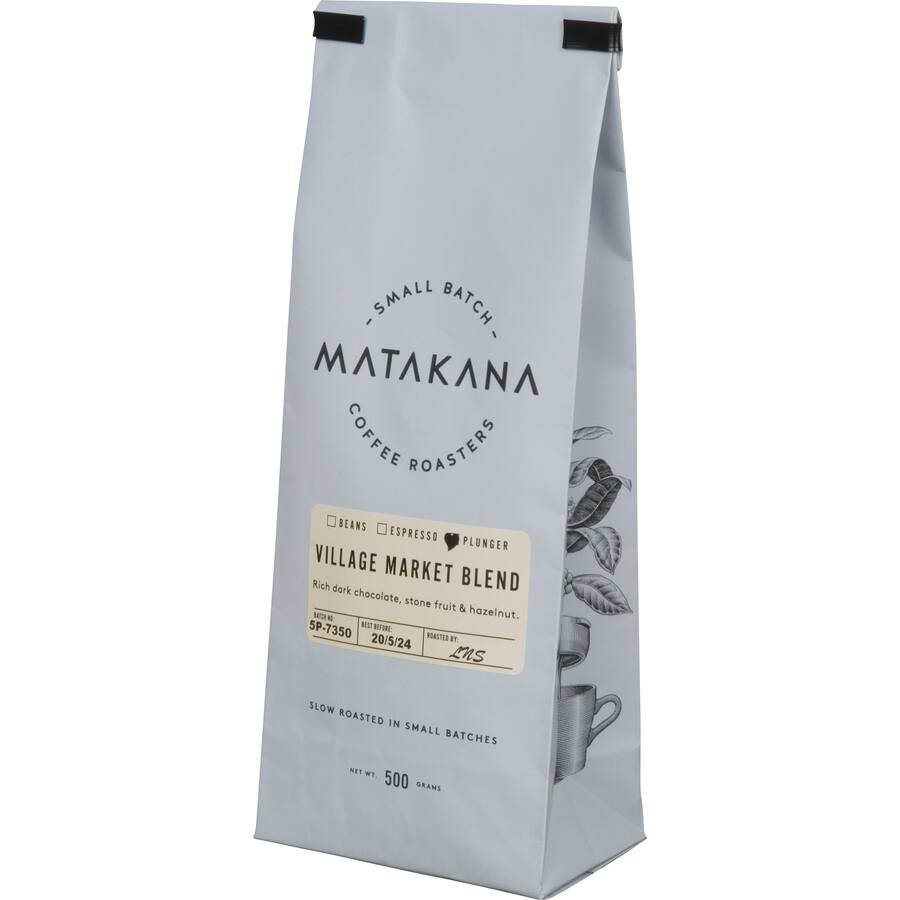 Mcr Village Plunger Grind Coffee Blend