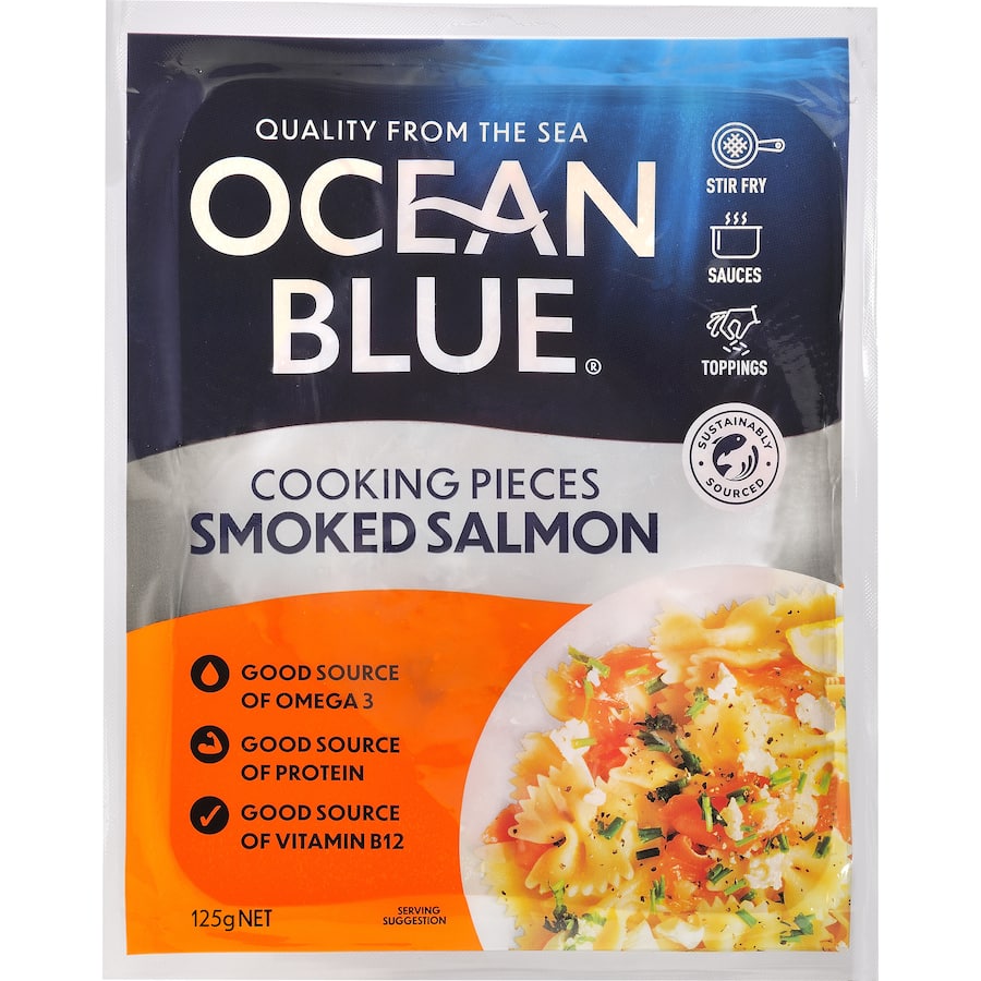 Ocean Blue Smoked Salmon Cooking Pieces