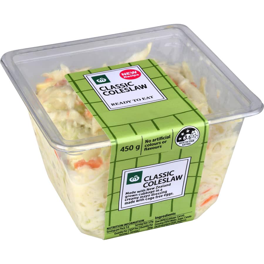 Woolworths Fresh Salad Classic Coleslaw