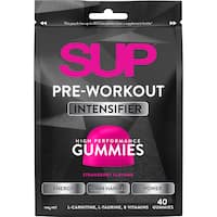 SUP High Performance Pre-Workout Intensifier Strawberry Flavour Gummies
