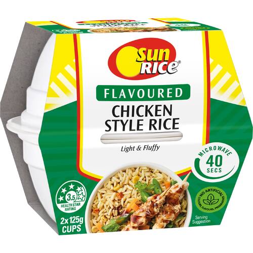 Sunrice Microwave Chicken Style Rice Cup