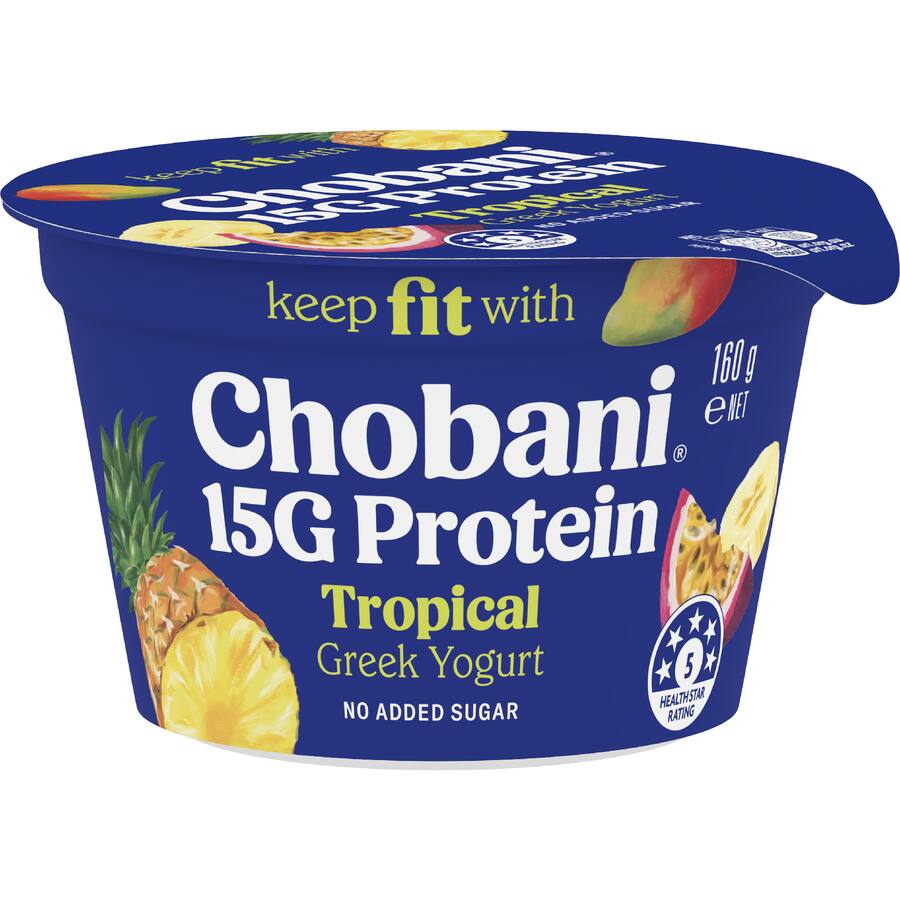 Chobani 15G High Protein Greek Yoghurt Tropical