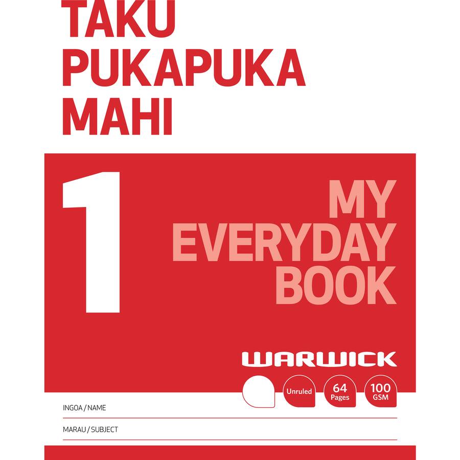 Warwick My Everyday Exercise Book Unruled