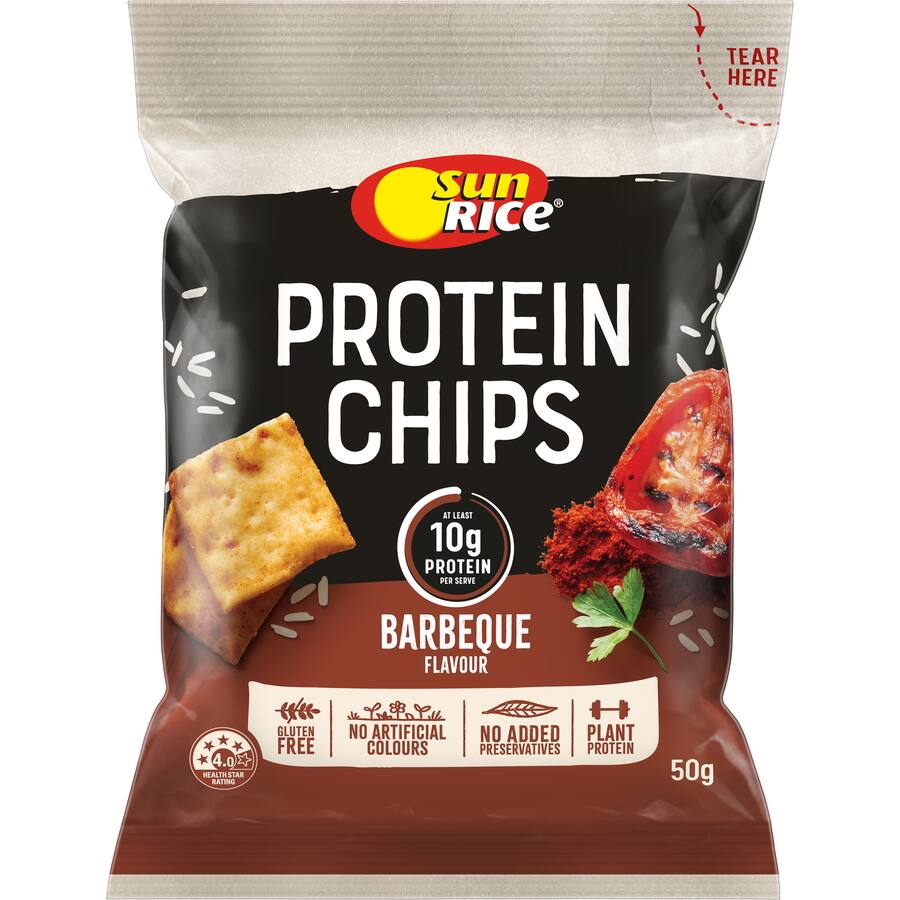 Sunrice Protein Chips Barbeque