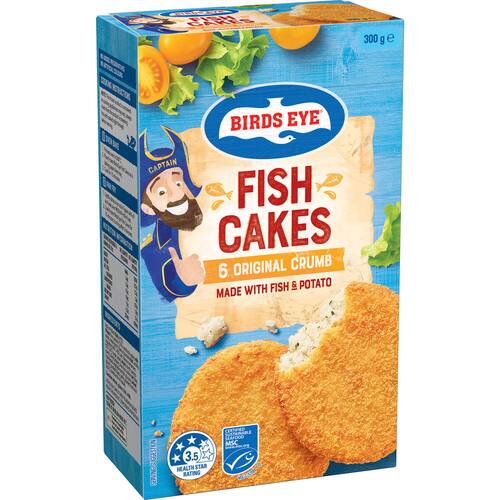 Birds Eye Fish Cakes Original Crumb 300g