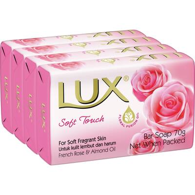 lux bar soap soft touch