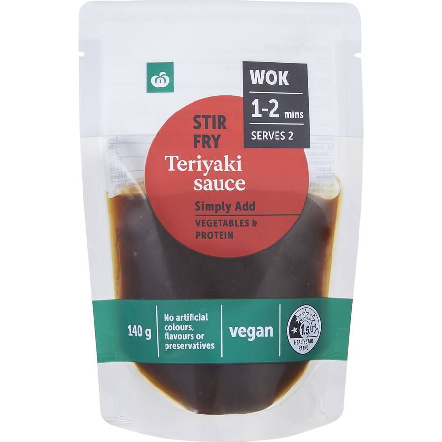 Woolworths Stir Fry Sauce Teriyaki
