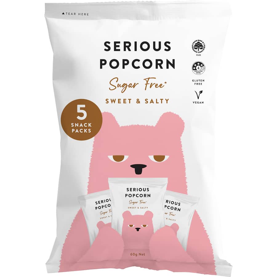 Serious Popcorn Sweet & Salty Sugar Free