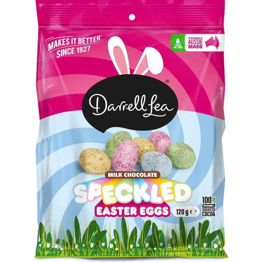 Darrell Lea Mini Eggs Speckled Milk Chocolate