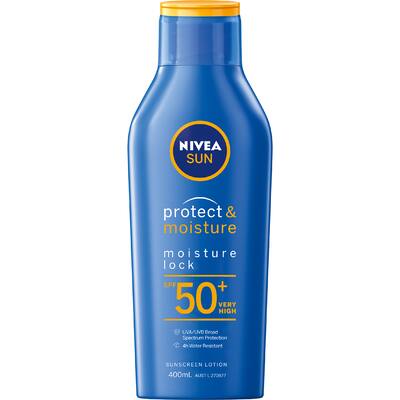 nivea sun sunscreen protect & moist spf 50