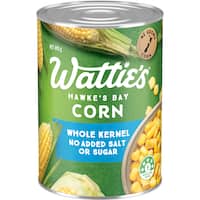 Wattie's Corn Whole Kernel With No Added Salt Or Sugar