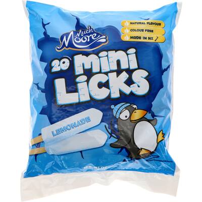 much moore ice blocks lemonade minis