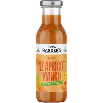 barker's apricot sauce nz spiced with mango