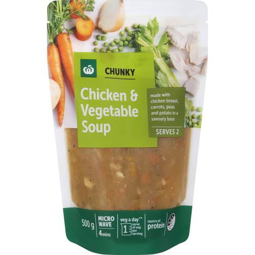 Woolworths Soup Chicken & Vegetable