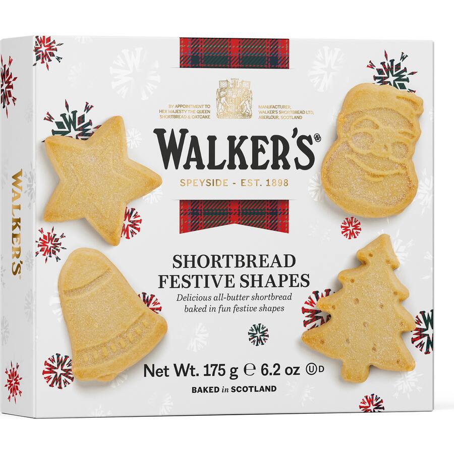 Walkers Shortbread Festive Shapes