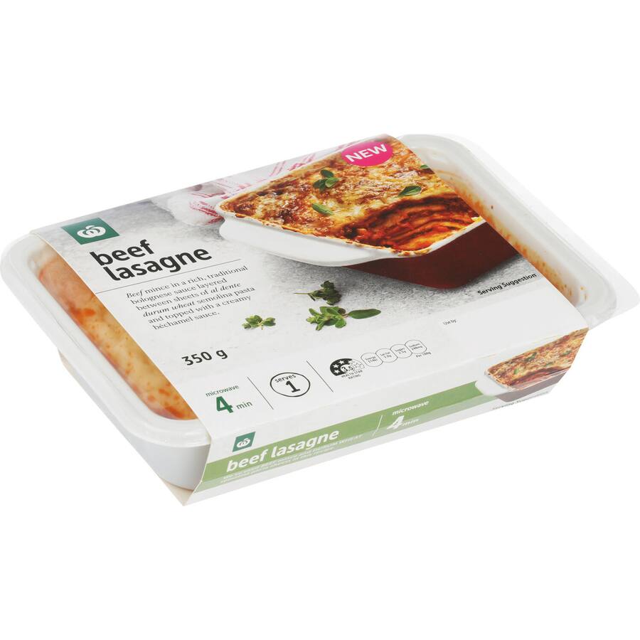 Woolworths Chilled Beef Lasagne