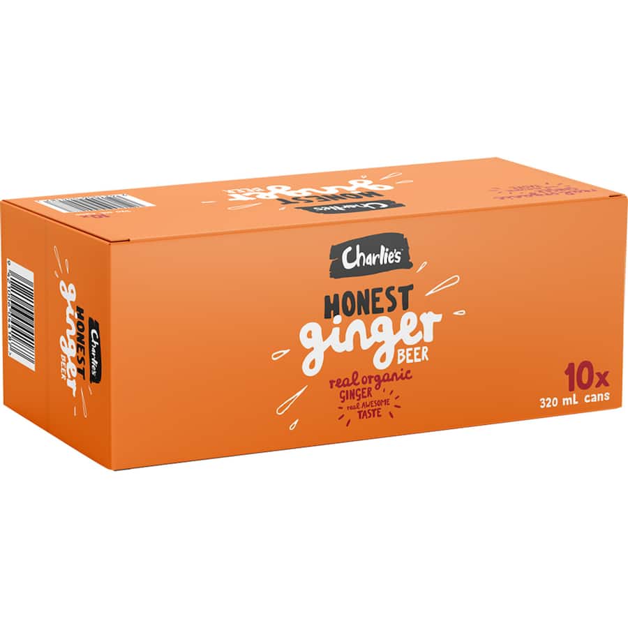 Charlies Honest Fizz Soft Drink Ginger Beer