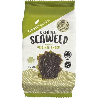 ceres organics seaweed snack nori