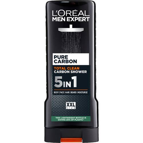 Loreal Men Expert Shower Gel 5 In 1 Pure Carbon