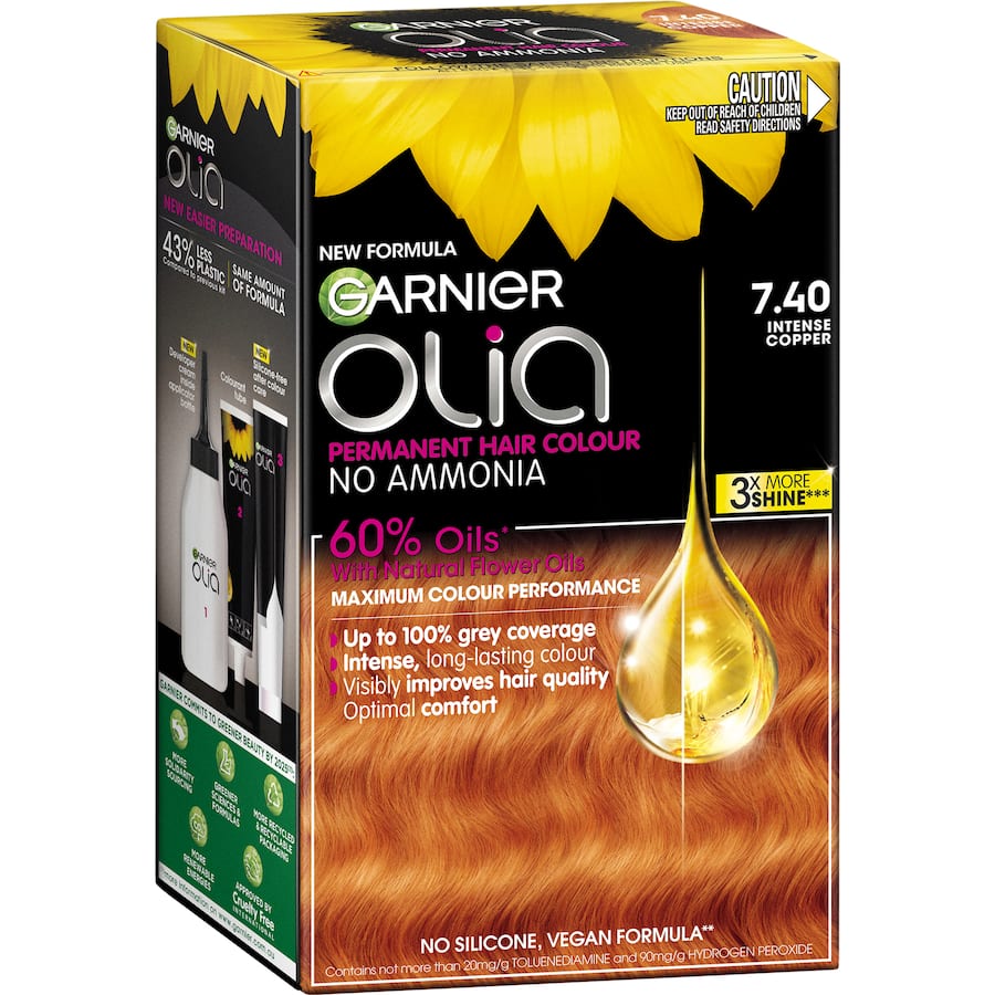Garnier Olia Hair Colour Intense Copper 7.4