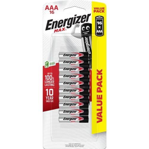Energizer Max Batteries Alkaline Aaa