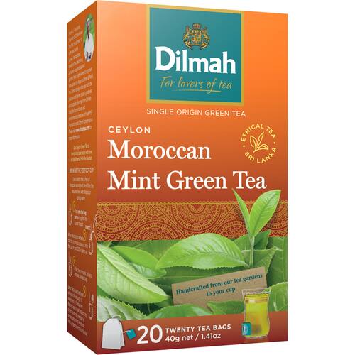 Dilmah Green Tea Moroccan Mint