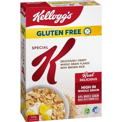 kelloggs special k cereal gluten free