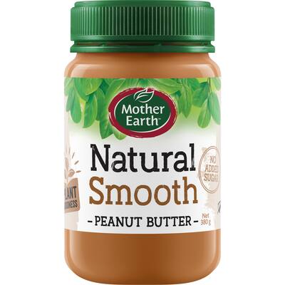 mother earth peanut butter smooth