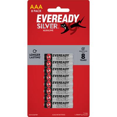 eveready silver batteries aaa