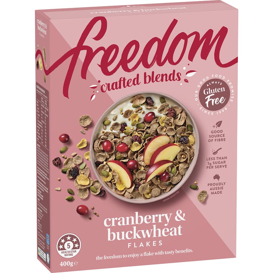 Freedom Crafted Blends Cereal Cranberry & Buckwheat